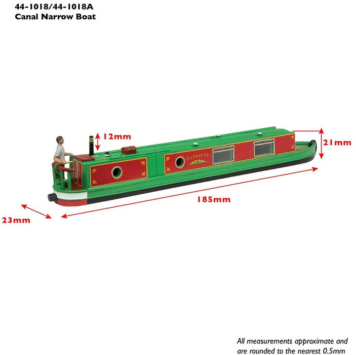 Branchline 44-1018 Narrow Boat in Red