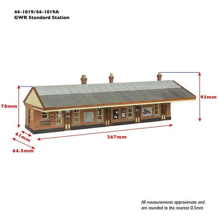 Branchline 44-1019 GWR Standard Station in Chocalate and Cream