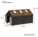 Branchline 47-0163 Narrow Gauge (NG7) Corrugated Engine Shed