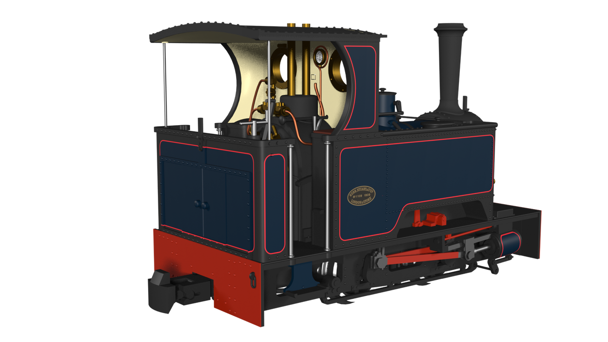 RAPIDO 986202 Kerr Stuart ‘What If’ Short Tank Sirdar – Lined Dark Blue