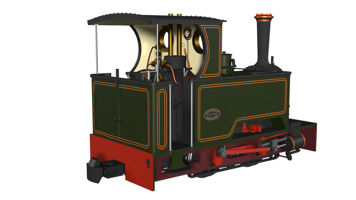 RAPIDO 986204 Kerr Stuart ‘What If’ Short Tank Sirdar – Lined Green