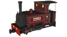 RAPIDO 986206 Kerr Stuart ‘What If’ Short Tank Sirdar – G. Fawkes Lined Maroon