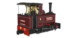 RAPIDO 986206 Kerr Stuart ‘What If’ Short Tank Sirdar – G. Fawkes Lined Maroon