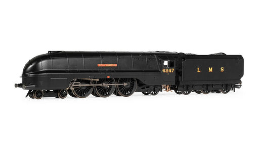HORNBY R30453 LMS - Streamlined Coronation Class Steam Locomotive - 6247 'City of Liverpool' (VE Day 80th Anniversary)