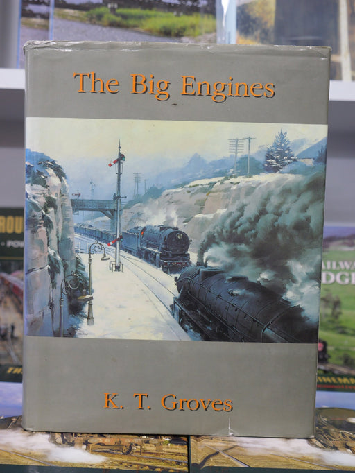 Book Second Hand The Big Engines by K T Groves (hard cover slight damage to dust jacket)