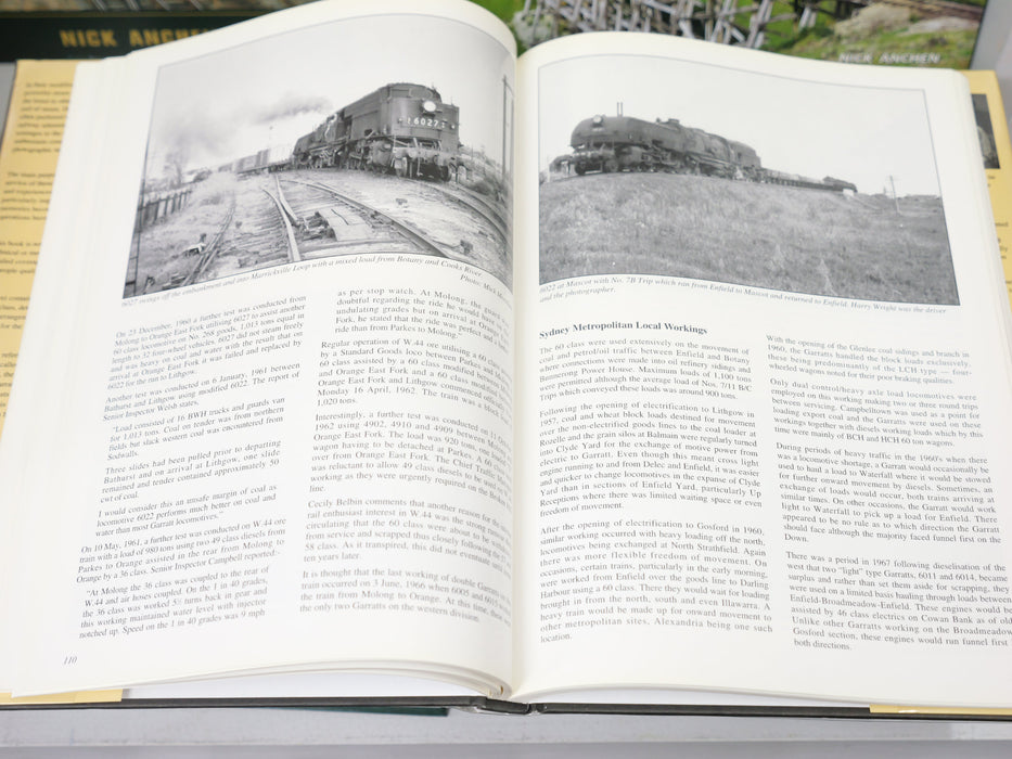 Book Second Hand 60 class NSWGR by KT Groves,HJ Wright and M Morahan (hard cover)