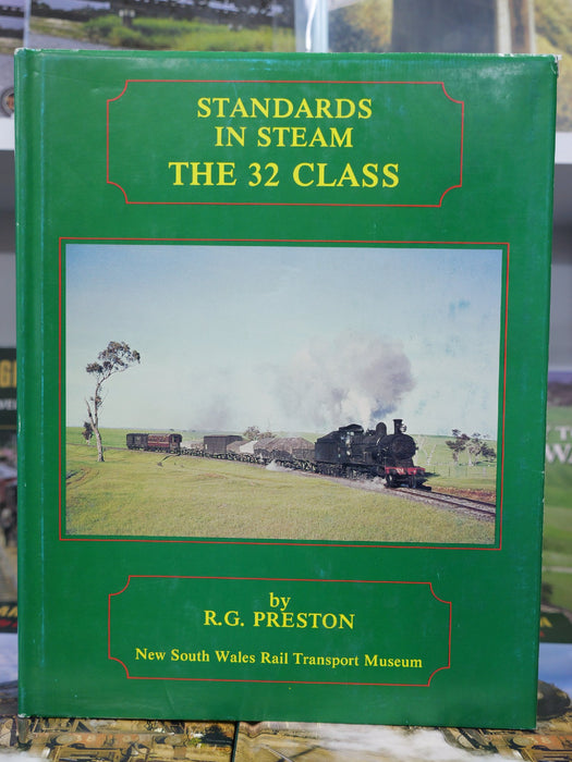 Book Second Hand Standards in Steam The 32 Class by R G Preston (hard cover)