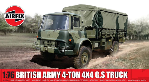 AIRFIX A02326A British Army 4-ton 4 x 4 G.S Truck 1:76