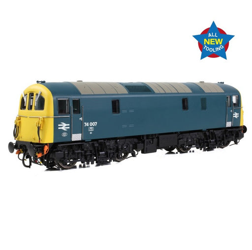 EFe E82008 Class 74 Electro Diesel Locomotive 74007 - BR Blue