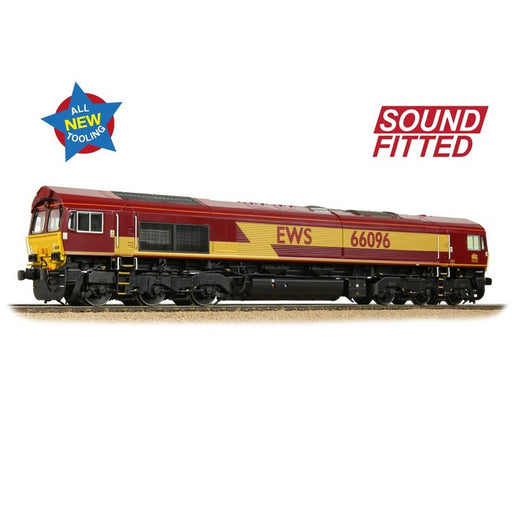 Branchline 50-000ASF Class 66/0 Diesel Locomotive #66096 - EWS With DCC Sound