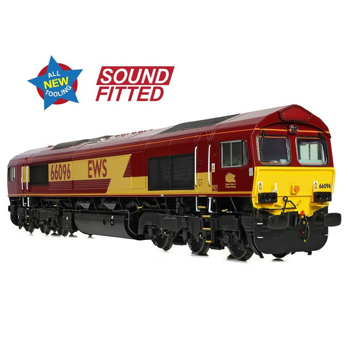 Branchline 50-000ASF Class 66/0 Diesel Locomotive #66096 - EWS With DCC Sound