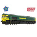 Branchline 50-001SF Class 66/5 Diesel Locomotive #66515 - Freightliner Green With DCC Sound