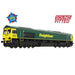 Branchline 50-002SF Class 66/6 Diesel Locomotive #66606 - Freightliner Green With DCC Sound