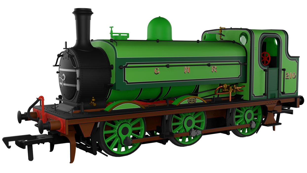 Rapido 958001 GNR J13 Green No. 1210 0-6-0T