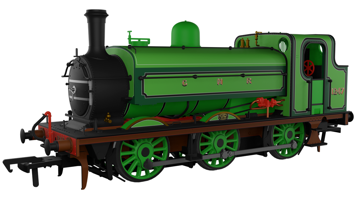 Rapido 958012 GNER J13 0-6-0T Steam Locomotive - Green No.1247