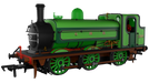 Rapido 958501 GNR J13 0-6-0T Steam Locomotive - Green No.1210 With DCC Sound