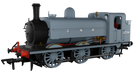 Rapido 958502 GNR J13 0-6-0T Steam Locomotive - Grey No.1234 With DCC Sound