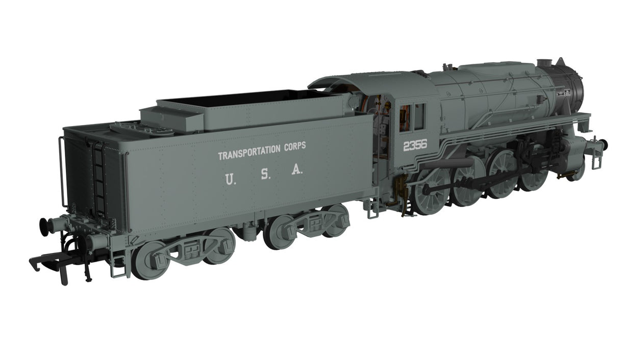 RAPIDO 926504 USATC S160 Steam Locomotive No.2356 - With DCC Sound