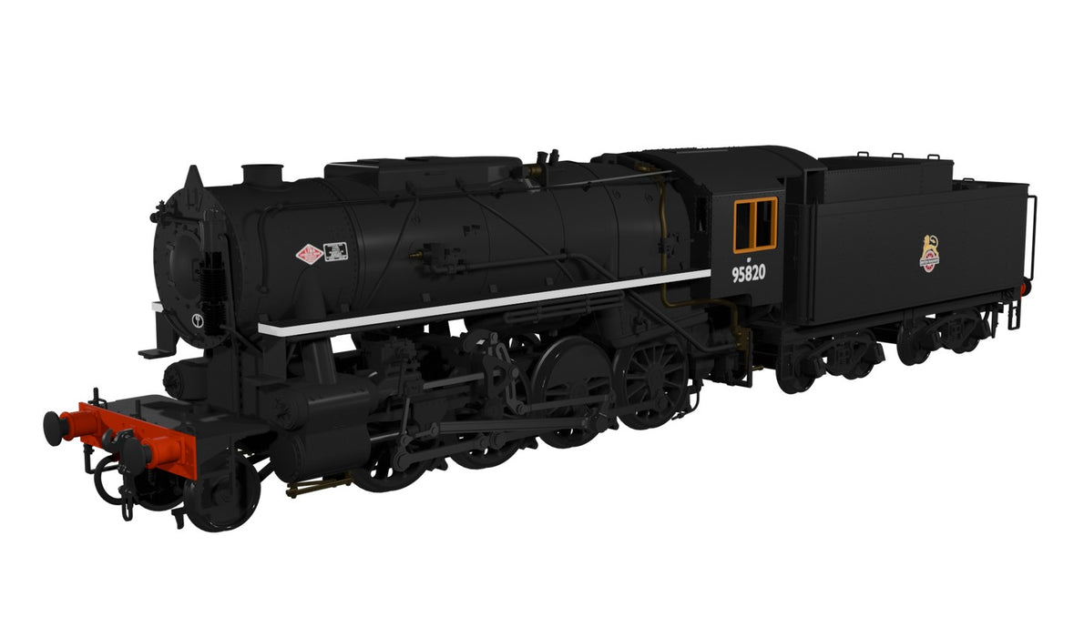RAPIDO 926509 USATC S160 No.95820 ‘Big Jim’ (BR black) - With DCC Sound