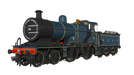 RAPIDO 974004 MR 483 Steam Locomotive No.70 SDJR Blue
