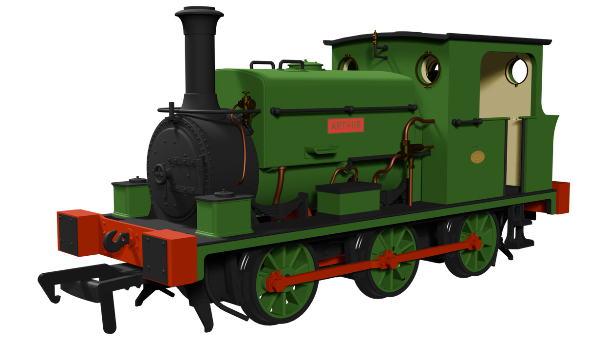 RAPIDO 960002 Manning Wardle L Class Steam Locomotive – ‘Arthur’