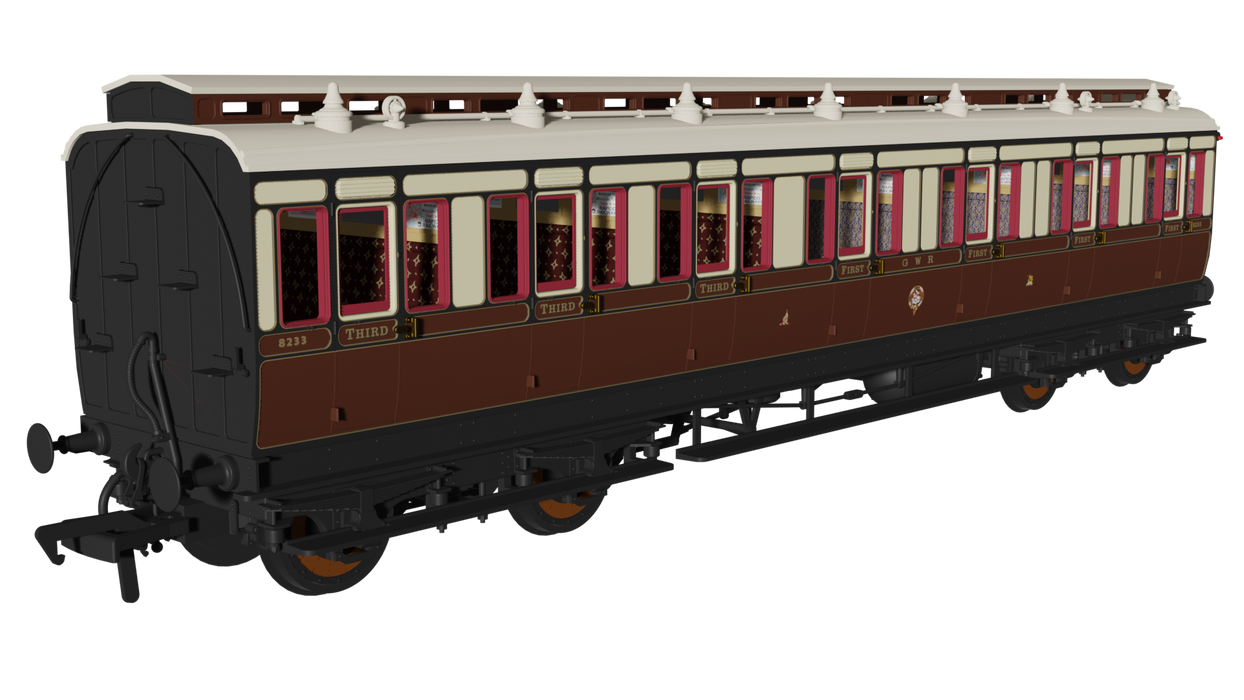 RAPIDO 978016 GWR ‘Evolution’ Non-Corridor Composite No.8233