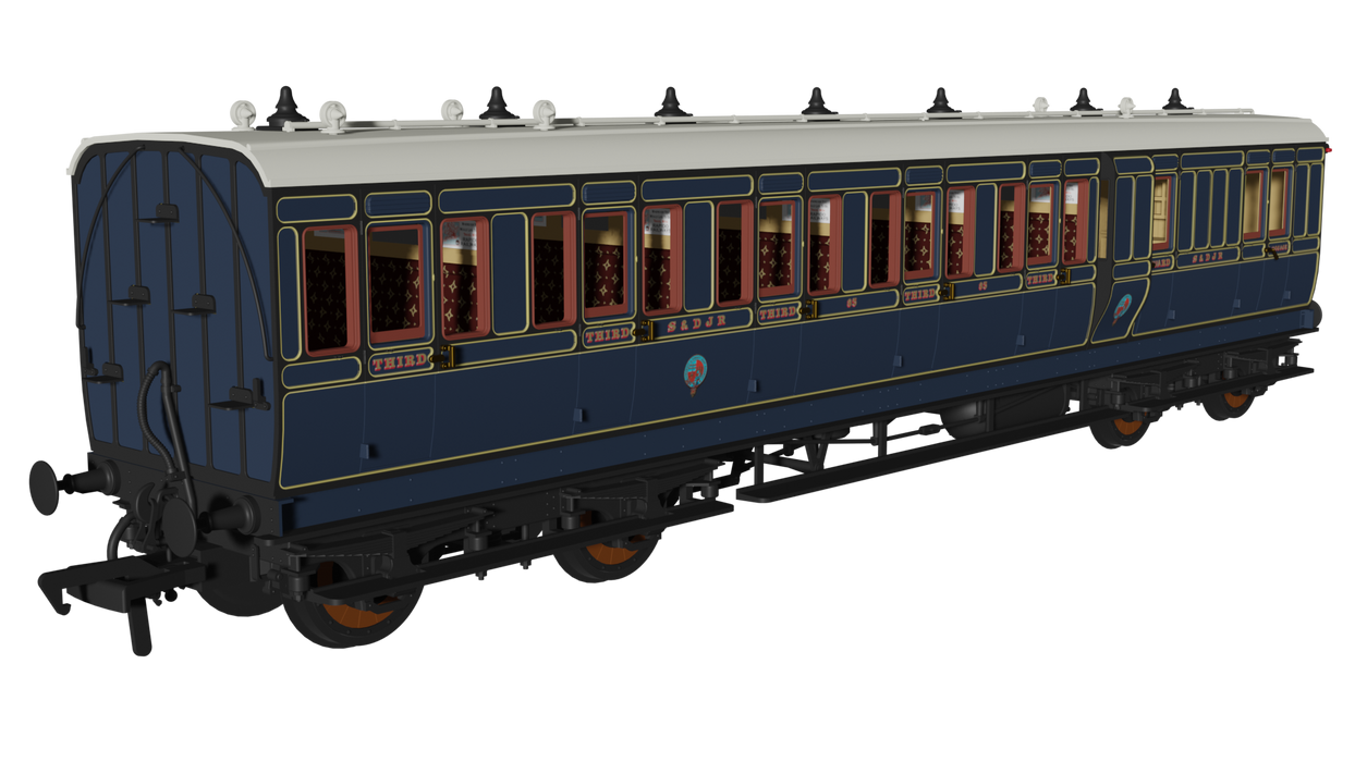 RAPIDO 978025 SDJR ‘Evolution’ Non-Corridor Carriage Pack (3pcs)