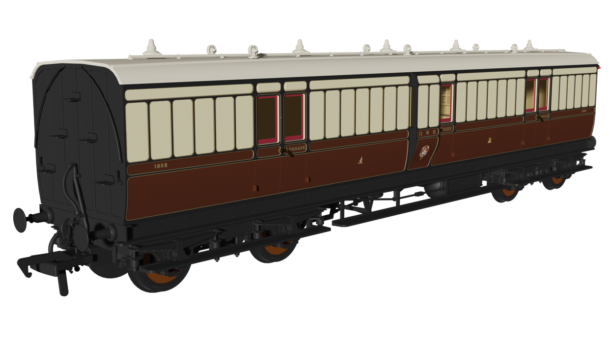 RAPIDO 978044 GWR ‘Evolution’ Non-Corridor Full Brake No.1058