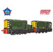 Branchline 35-945SF Class 13 Diesel Locomotive D4502 BR Green (Wasp Stripes) - With DCC Sound