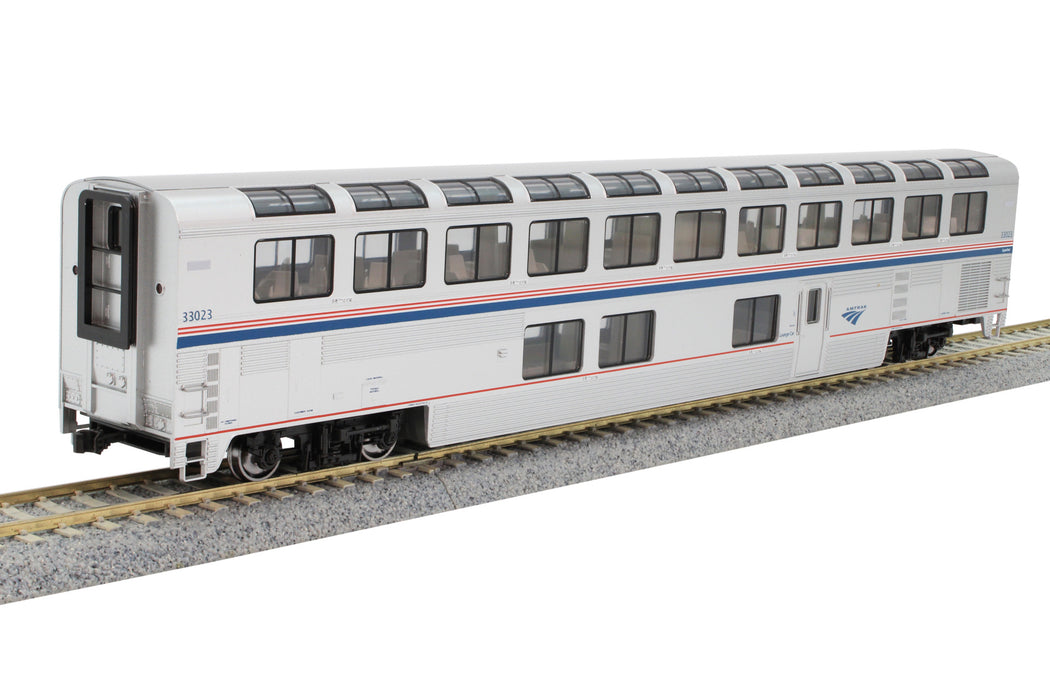 Kato 35-6067 (HO) Amtrak Superliner I PhVI lounge #33023