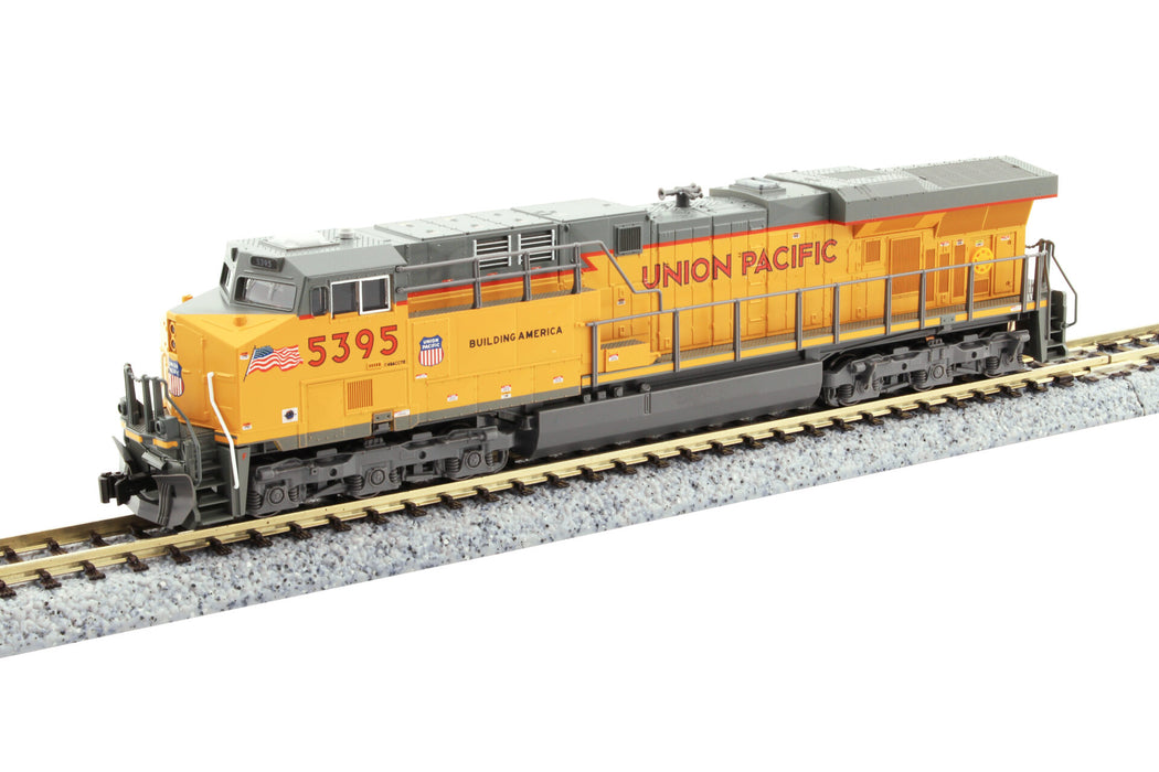 Kato 176-8965 GE ES44AC Diesel Locomotive - Union Pacific #5395 with Nose Flags