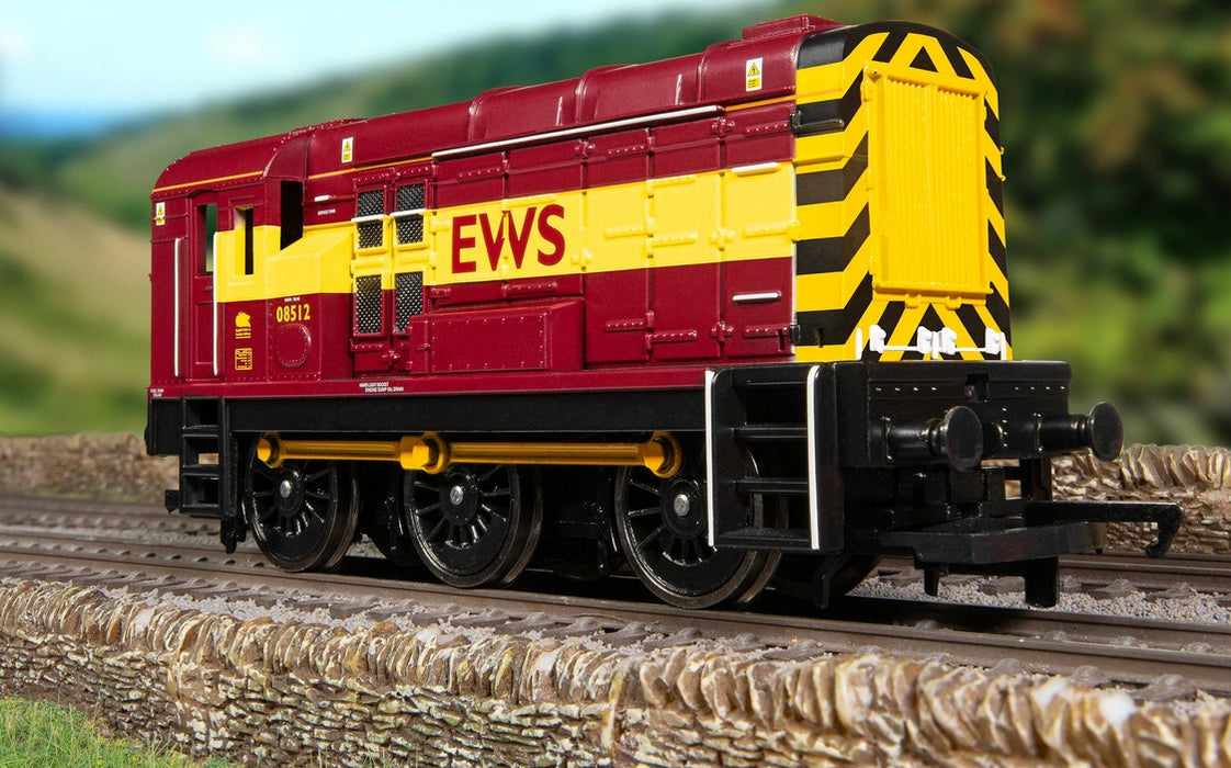 Hornby R30430 RailRoad: Class 08 Diesel Shunter - EWS #08512
