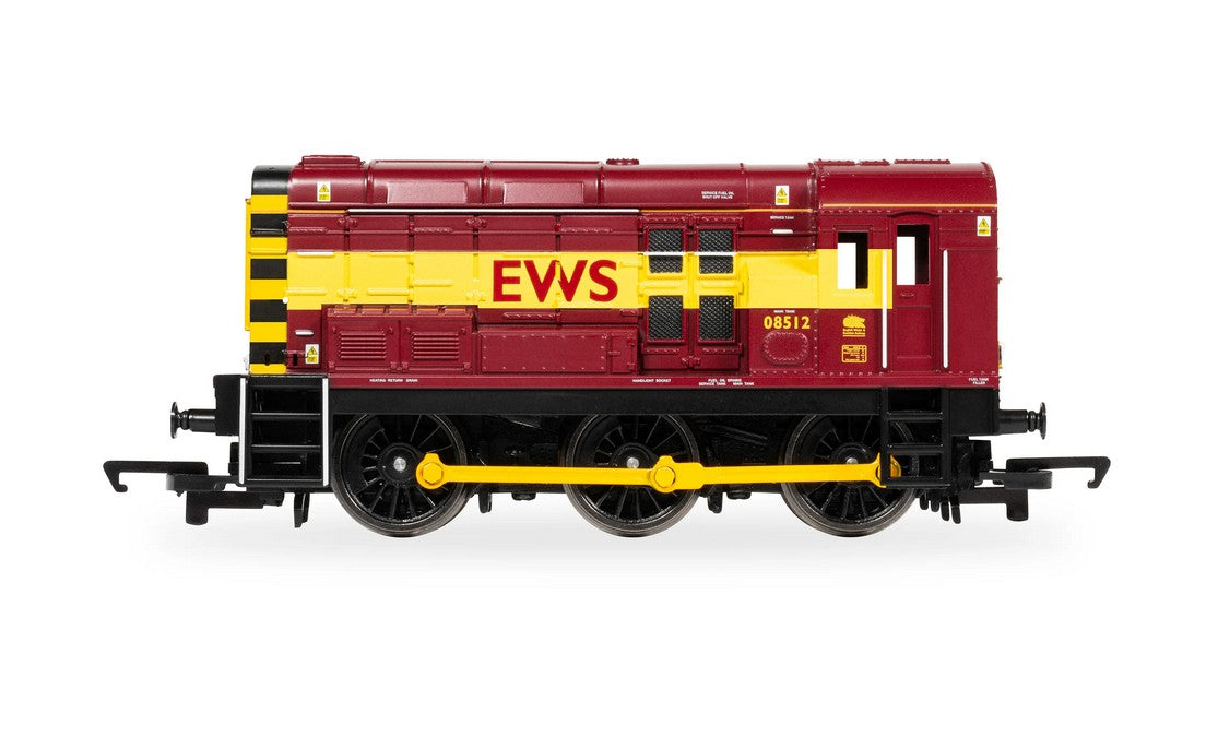 Hornby R30430 RailRoad: Class 08 Diesel Shunter - EWS #08512