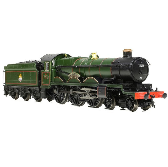 Graham Farish 372-031A GWR 4073 'Castle' Steam Locomotive - 5015 'Kingswear Castle' BR Lined Green Early Emblem