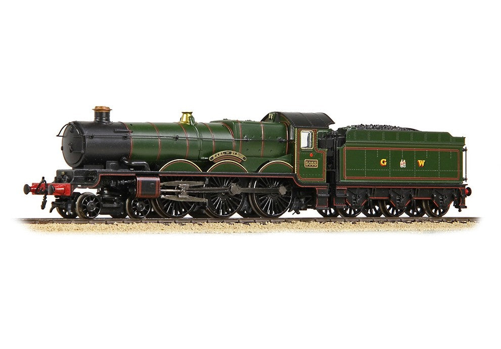 Graham Farish 372-034 GWR 4073 'Castle' Steam Locomotive - 5055 'Earl of Eldon' GWR Lined Green (GW Crest)