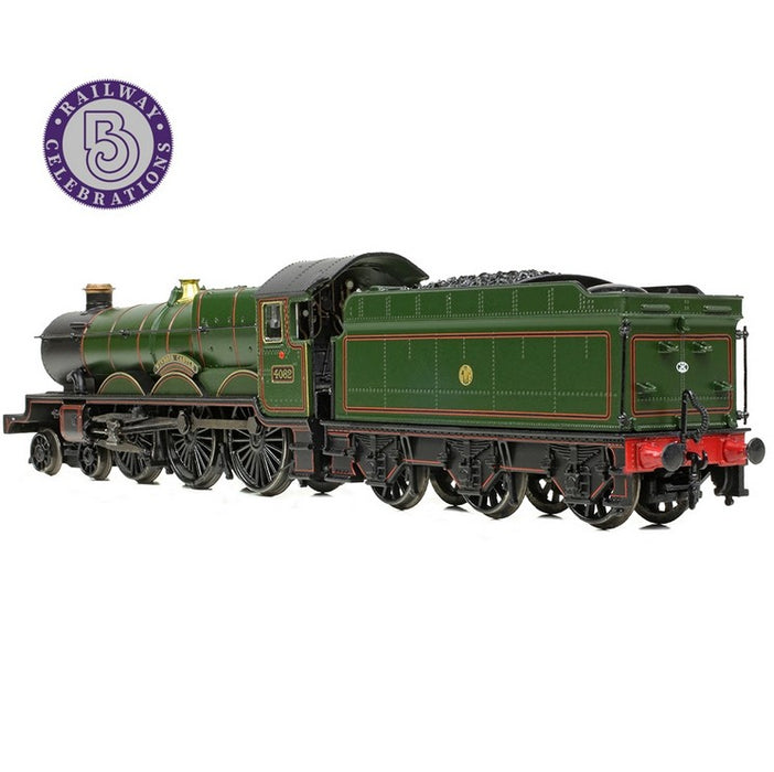 Graham Farish 372-035 GWR 4073 'Castle' Steam Locomotive - 4082 'Windsor Castle' GWR Lined Green (Shirtbutton)