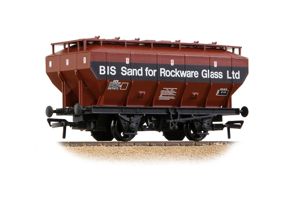 Branchline 38-502B BR 35T 'Covhop' Covered Hopper BR Bauxite 'British Industrial Sand'