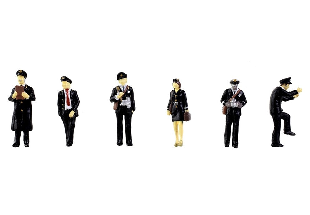 Branchline 36-423 1980's Bus Crews and Inspector (6pcs)