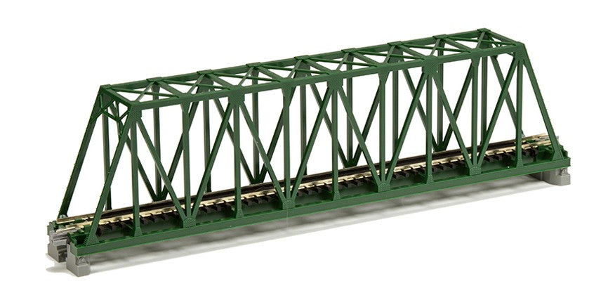 Kato 20-431 248mm (9 3/4") Single Track Truss Bridge, Green