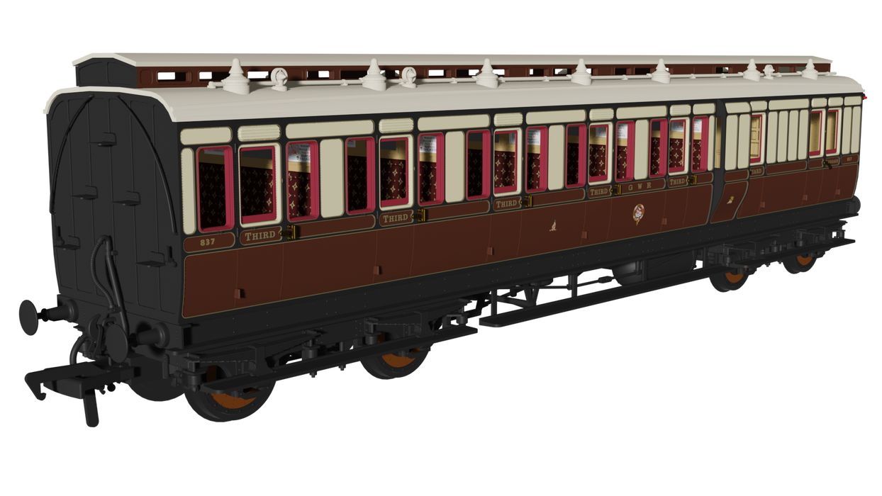 RAPIDO 978013 GWR ‘Evolution’ Non-Corridor Carriage Pack (3pcs)