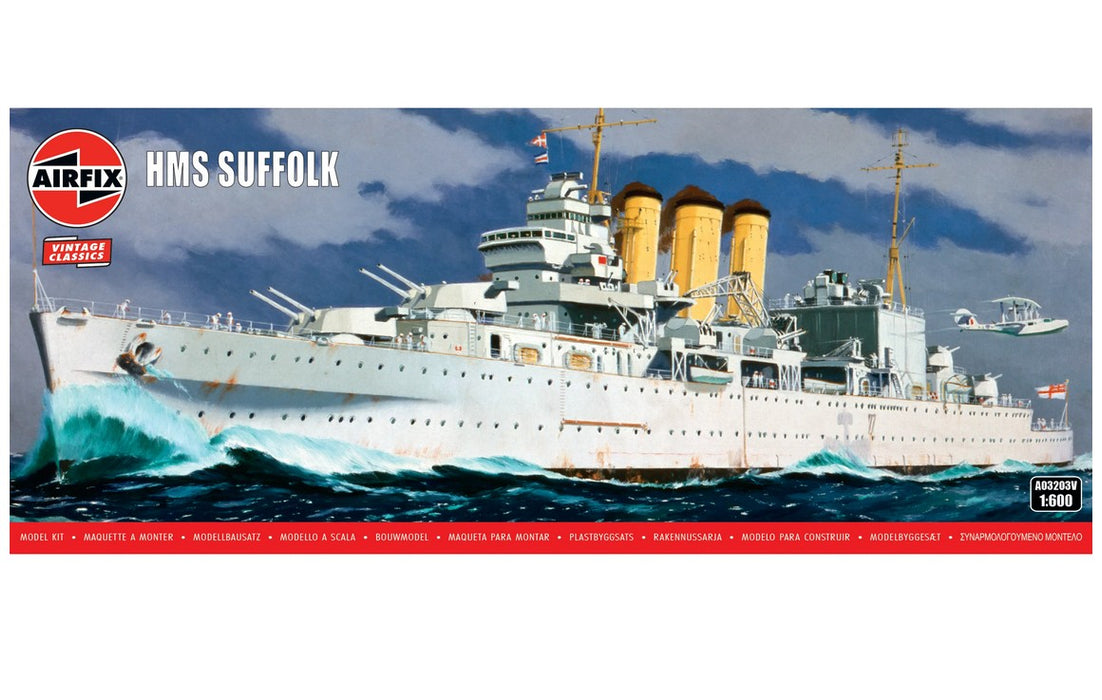 AIRFIX A03203V HMS Suffolk 1:600