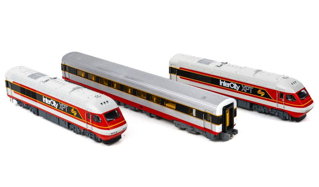 Gopher Models SRA Intercity XPT Passenger Train - Candy Livery 3 Car Set