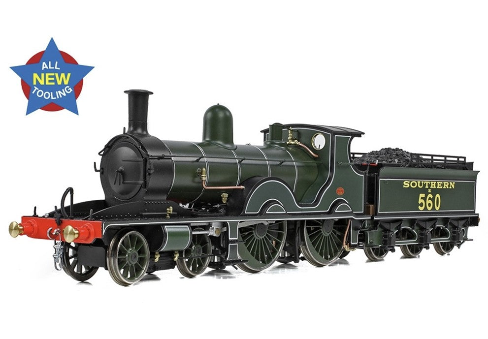 EFE E85024 LSWR Adams T3 Steam Locomotive 560 - SR Lined Maunsell Green