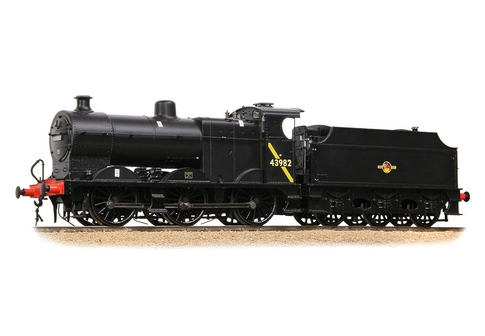 Branchline 31-884ASF MR 3835 (4F) Steam Locomotive with Fowler Tender 43982 - BR Black (Late Crest) - With DCC Sound