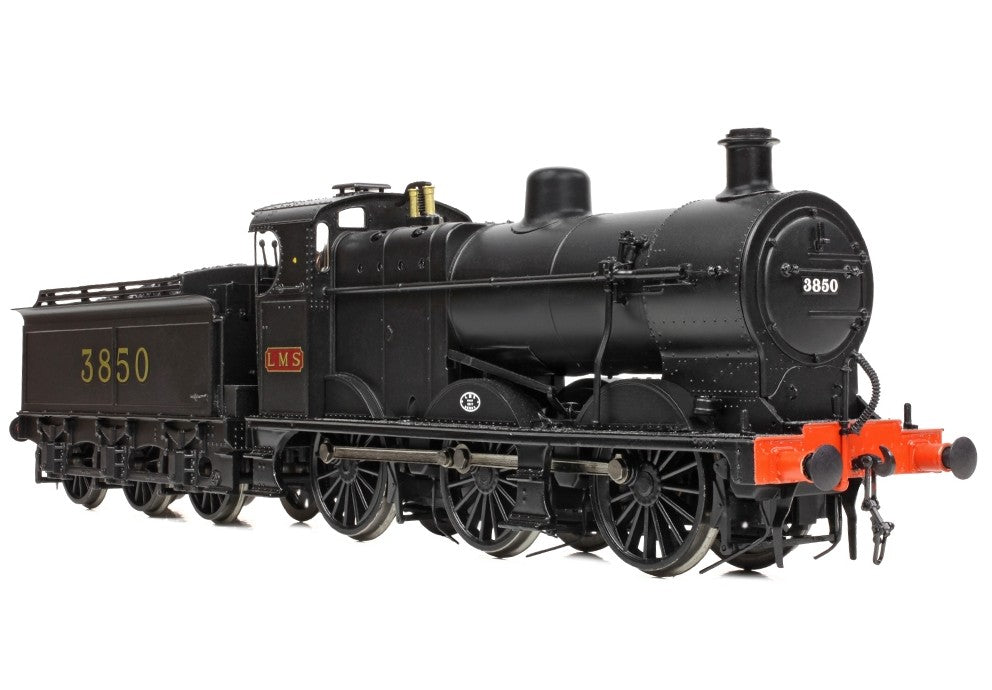 Branchline 31-885 MR 3835 (4F) Steam Locomotive with Johnson-Deeley Tender 3850 - LMS Black (MR Numerals)