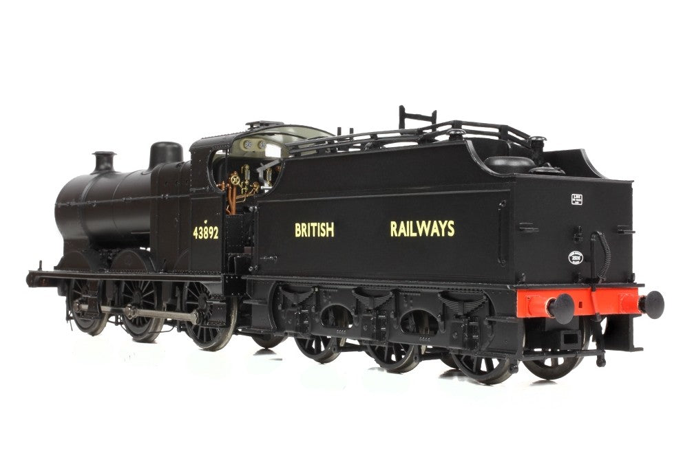 Branchline 31-886SF MR 3835 (4F) Steam Locomotive with Fowler Tender 43892 - BR Black (British Railways) - With DCC Sound