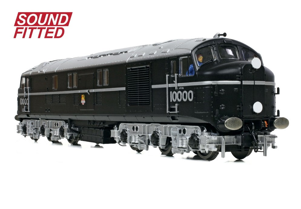 Branchline 31-999ASF LMS 10000 Diesel Locomotive - BR Black (Early Emblem) - With DCC Sound