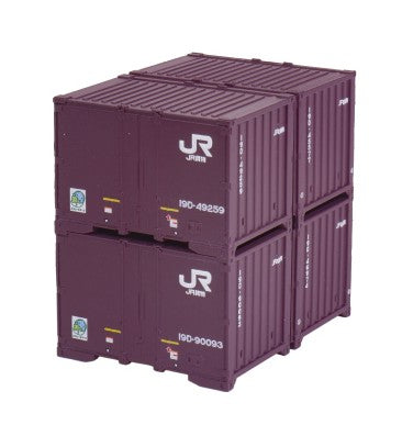 Kato 23-350-A Double Stack Four 19D Containers