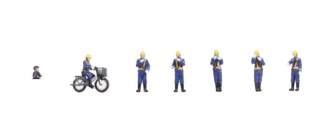 Kato 24-1101 Freight Terminal Crew (7pcs)