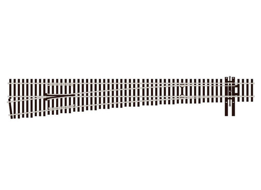PECO SL-U8382 Turnout, 8th Radius, Left Hand Unifrog